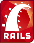 Ruby and Rails Development Logo